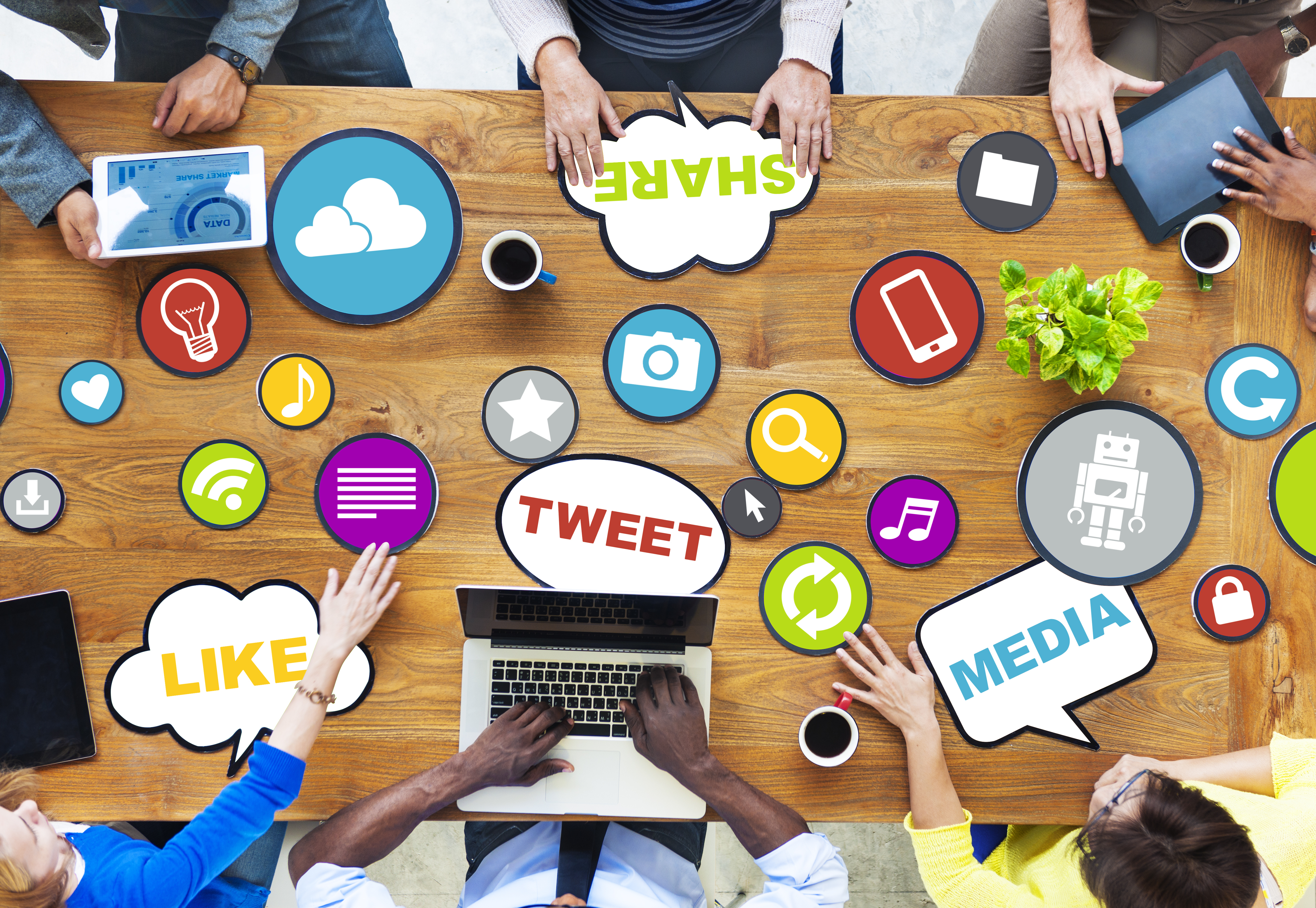 immage of social media marketing